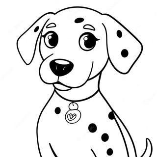 Pagina Para Colorear De Cachorro Dalmata 14088-11670