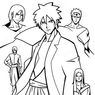 Pagina Para Colorear De Personajes De Anime Bleach 14118-11694