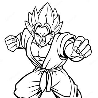 Transformacion De Gohan Bestia Pagina Para Colorear 14148-11718