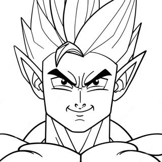 Transformacion De Gohan Bestia Pagina Para Colorear 14148-11719