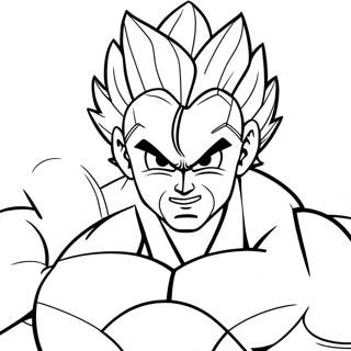 Transformacion De Gohan Bestia Pagina Para Colorear 14148-11720