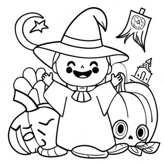 Pagina Para Colorear De Halloween Cristiano 14469-11966