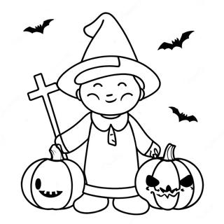 Pagina Para Colorear De Halloween Cristiano 14469-11967