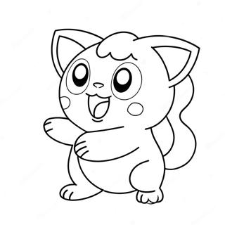 Jigglypuff Páginas Para Colorear