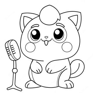 Pagina Para Colorear De Jigglypuff Cantando 14480-11978