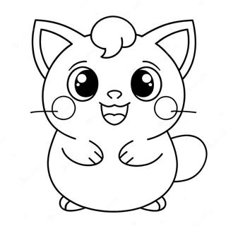 Pagina Para Colorear De Jigglypuff Cantando 14480-11980