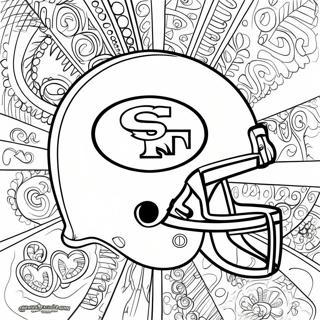 49ers Páginas Para Colorear