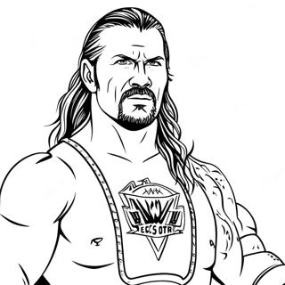 Pagina Para Colorear De La Wwe 14549-12030