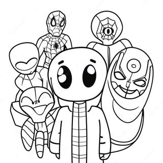 Spidey Y Sus Asombrosos Amigos Páginas Para Colorear