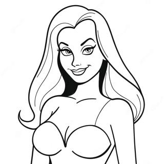 Pagina Para Colorear De Jessica Rabbit 14619-12088