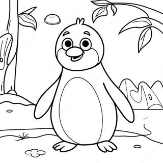 Pagina Para Colorear De Pablo El Pinguino De Backyardigans 14720-12169