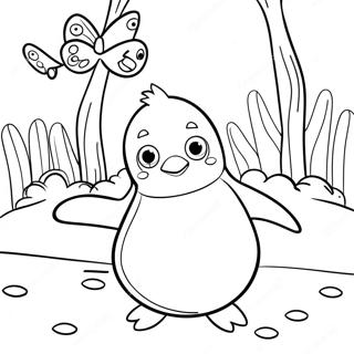 Pagina Para Colorear De Pablo El Pinguino De Backyardigans 14720-12170