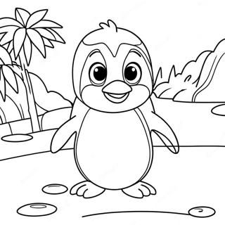 Pagina Para Colorear De Pablo El Pinguino De Backyardigans 14720-12172