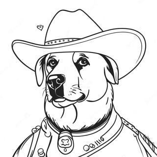 Pagina Para Colorear De Sheriff Labrador 14799-12230