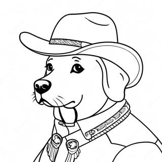 Pagina Para Colorear De Sheriff Labrador 14799-12232