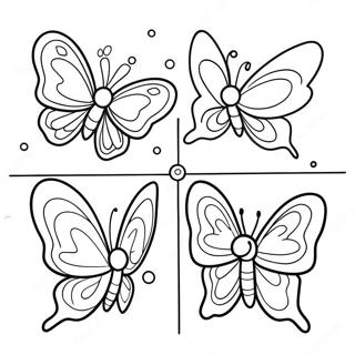 Ciclo De Vida De La Mariposa Páginas Para Colorear