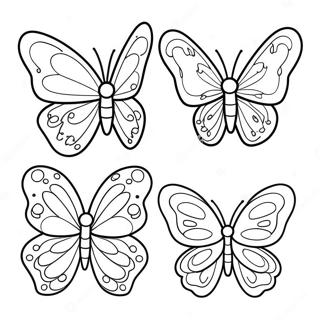 Pagina Para Colorear Del Ciclo De Vida De La Mariposa 14819-12246