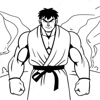 Pagina Para Colorear De Street Fighter 15019-12424