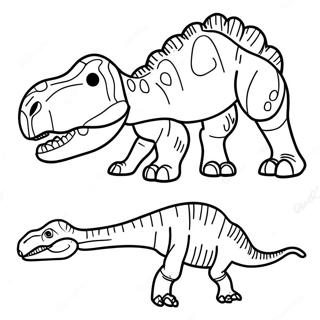 Pagina Para Colorear De Fosiles De Dinosaurios 15060-12457