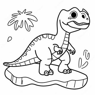 Pagina Para Colorear De Fosiles De Dinosaurios 15060-12458