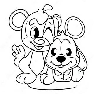 Pagina Para Colorear De Personajes De Disney Para Desear Pronta Recuperacion 15079-12472