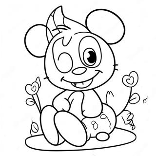 Pagina Para Colorear De Personajes De Disney Para Desear Pronta Recuperacion 15079-12639