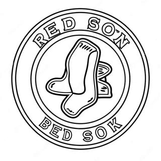 Pagina Para Colorear Del Logo De Los Red Sox 15119-12502