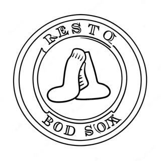 Pagina Para Colorear Del Logo De Los Red Sox 15119-12670