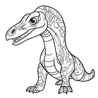 Indoraptor Páginas Para Colorear