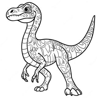 Pagina Para Colorear De Indoraptor 15159-12534