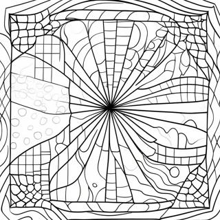 Pagina Para Colorear De Una Cuadricula Misteriosa 15209-12744