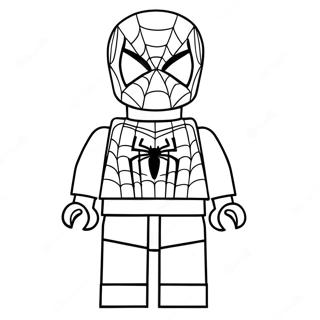 Pagina Para Colorear De Spiderman Lego 15259-12615