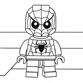 Pagina Para Colorear De Spiderman Lego 15259-12616