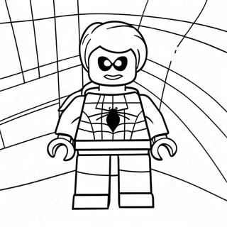 Pagina Para Colorear De Spiderman Lego 15259-12783