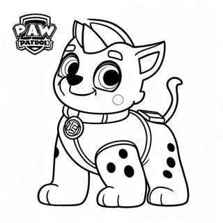 Pagina Para Colorear De Everest De Paw Patrol 15309-12966