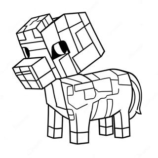 Pagina Para Colorear De Animales De Minecraft 15359-12862