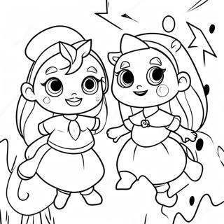 Pagina Para Colorear De La Aventura De Eclipsa Y Star 15370-13020