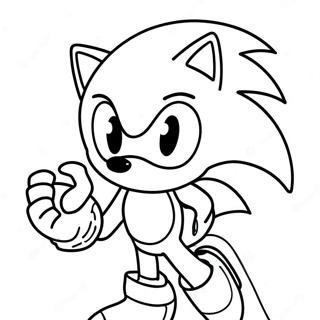 Sonic X Páginas Para Colorear