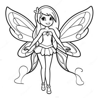 Pagina Para Colorear De Las Hadas Del Club Winx 15931-13455