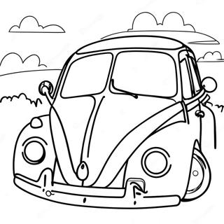 Pagina Para Colorear De Volkswagen 16121-13606