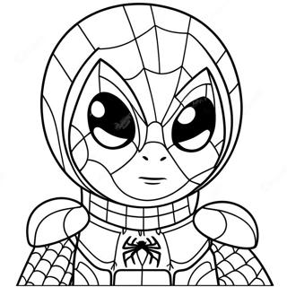 Pagina Para Colorear De Baby Spiderman 16382-13806