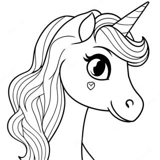 Pagina Para Colorear De Barbie Unicornio 16452-13863