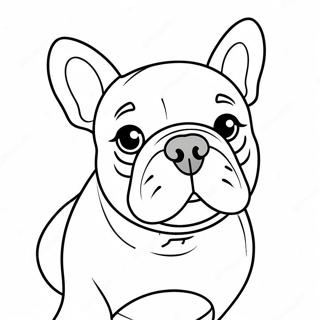 Pagina Para Colorear De Bulldog Frances 1661-1326