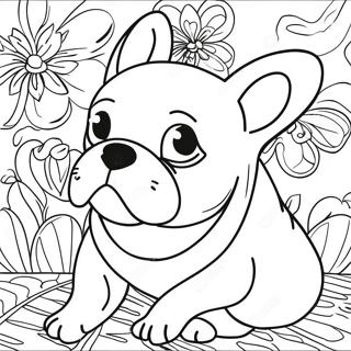 Pagina Para Colorear De Bulldog Frances 1661-1327