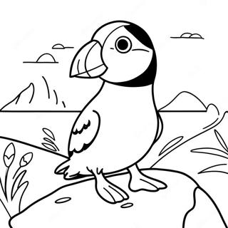 Pagina Para Colorear De Puffin Rock 16652-14022