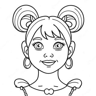 Cindy Lou Who Páginas Para Colorear