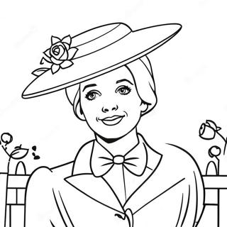 Pagina Para Colorear De Mary Poppins 16762-14111