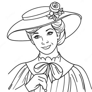 Pagina Para Colorear De Mary Poppins 16762-14112