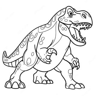 Pagina Para Colorear Giganotosaurus Rugiendo 16813-14154