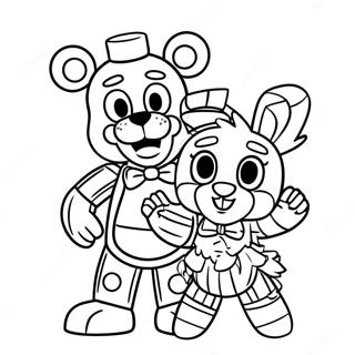 Ubicación De La Hermana Fnaf Páginas Para Colorear